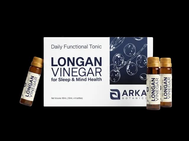 Longan Vinegar tonic bottle