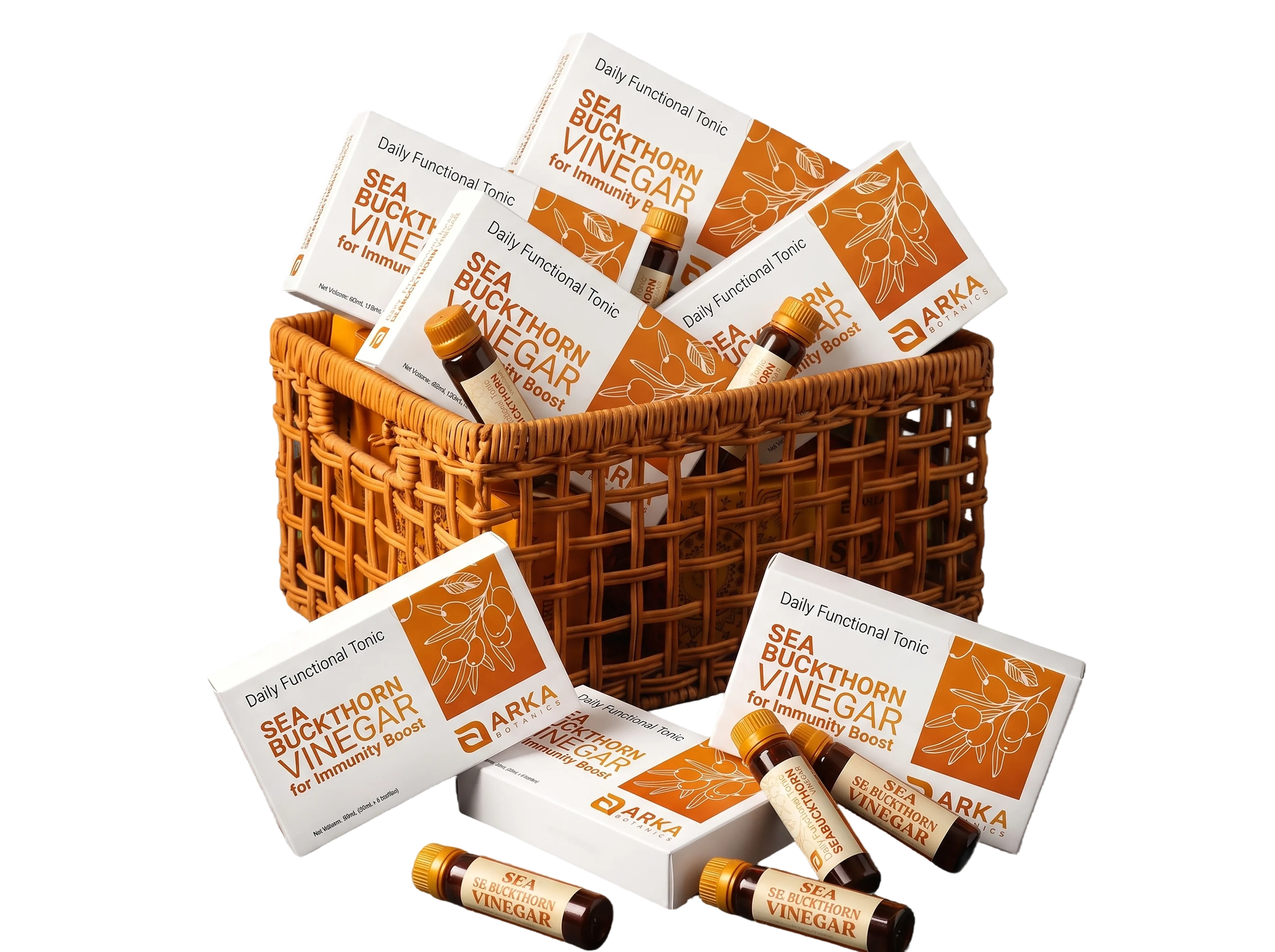 Sea Buckthorn 3-month bundle — fifteen boxes of Sea Buckthorn Vinegar